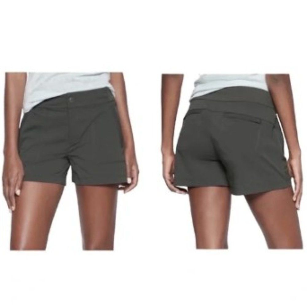 Athleta Trekkie North Hiking Shorts Workout Athletic Lightweight Womens 0